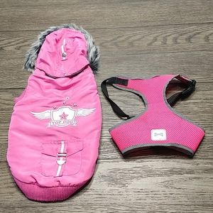 🌵 Top Dog Dog Jacket And Reflective Vest M. Pets